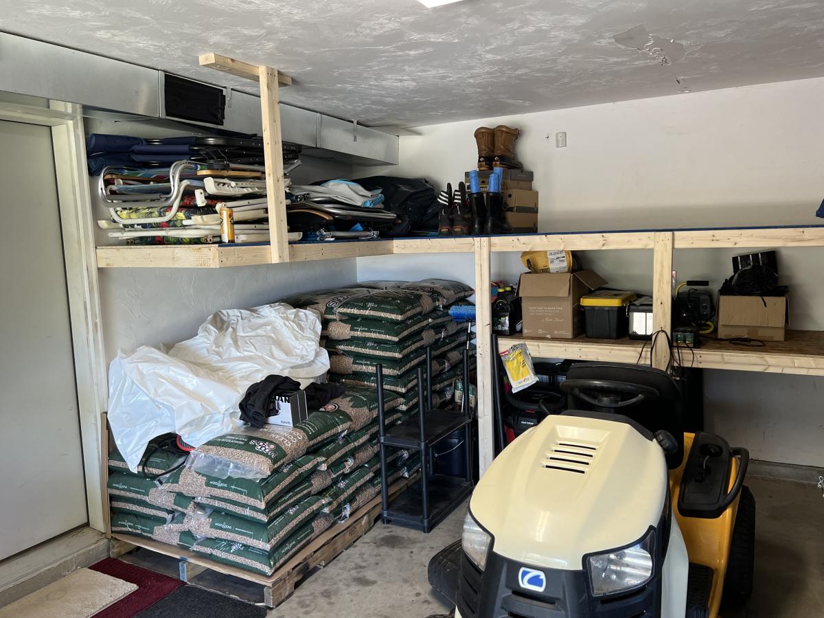 Custom Garage Shelving Ana White